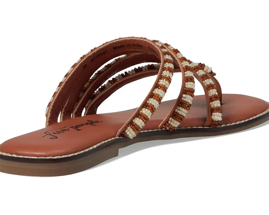 Free People Women's Beatrice Beaded Flat Sandal