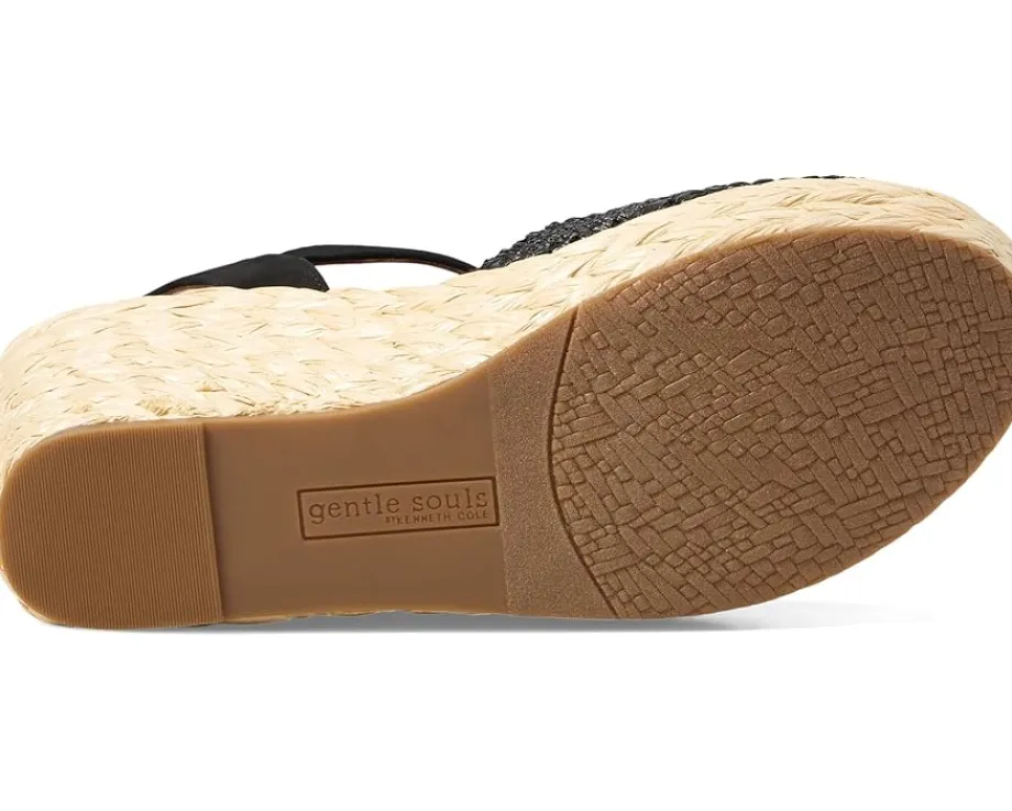 Gentle Souls by Kenneth Cole Women's Nomi Raffia Discount