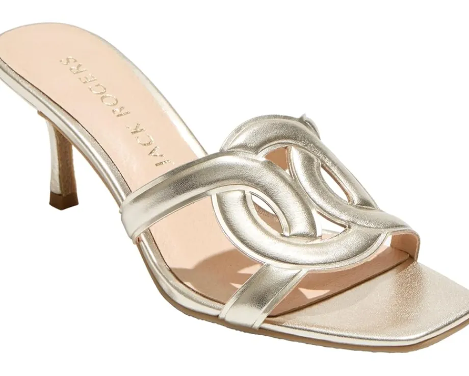 Jack Rogers Women's Dobson Kitten Heel - Leather Online