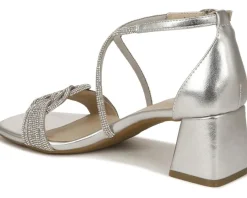 LifeStride Women's Captivate Strappy Block Heel Dress Sandals Discount