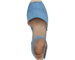 Naturalizer Women's Wren Ankle Strap Low Heel Espadrille New