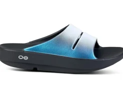 OOFOS Women's OOahh Luxe Slide Frost Best