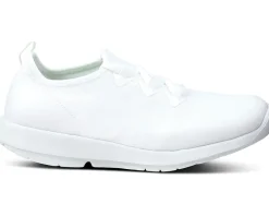 OOFOS Women's OOmg Sport LS Shoe White Hot