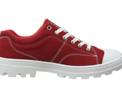SKECHERS Women's Roadies-True Roots Sneaker Red Clearance