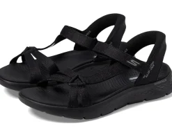 Women SKECHERS Women's GO WALK Flex Sandals - Illuminate Hands Free Slip-Ins
