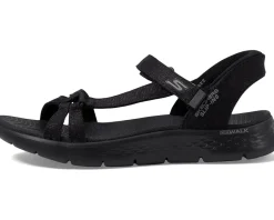 Women SKECHERS Women's GO WALK Flex Sandals - Illuminate Hands Free Slip-Ins