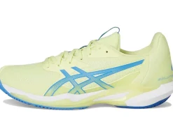 ASICS Women's Solution Speed FF 3 Tennis Shoe Huddle Yellow/Blue Coast Sale