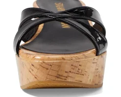 Women Stuart Weitzman Women's Carmen Platform Slide