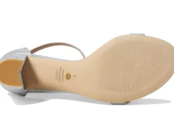 Stuart Weitzman Women's Nearlynude Crystal Nova Sandal Clearance