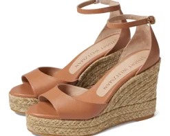 Women Stuart Weitzman Women's Nudistcurve Espadrille Wedge