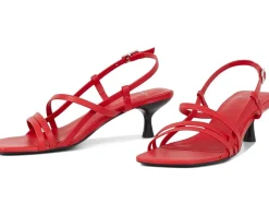 Vagabond Shoemakers Women's Jonna Leather Strappy Kitten Heel Sandals Sale