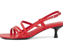 Vagabond Shoemakers Women's Jonna Leather Strappy Kitten Heel Sandals Sale