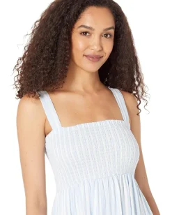 Tommy Hilfiger Woven Maxi Dress Blue/White Sale