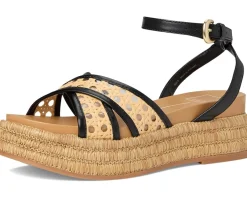Dolce Vita Wriley Black Woven Raffia
