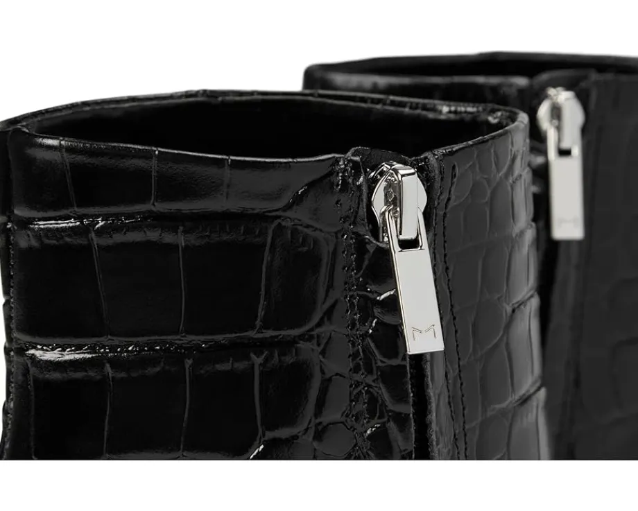 Marc Fisher LTD Yanara Black Croco Leather Sale