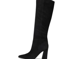Marc Fisher LTD Yarli Black Suede Discount