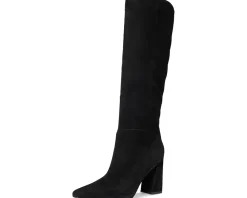 Marc Fisher LTD Yarli Black Suede Discount