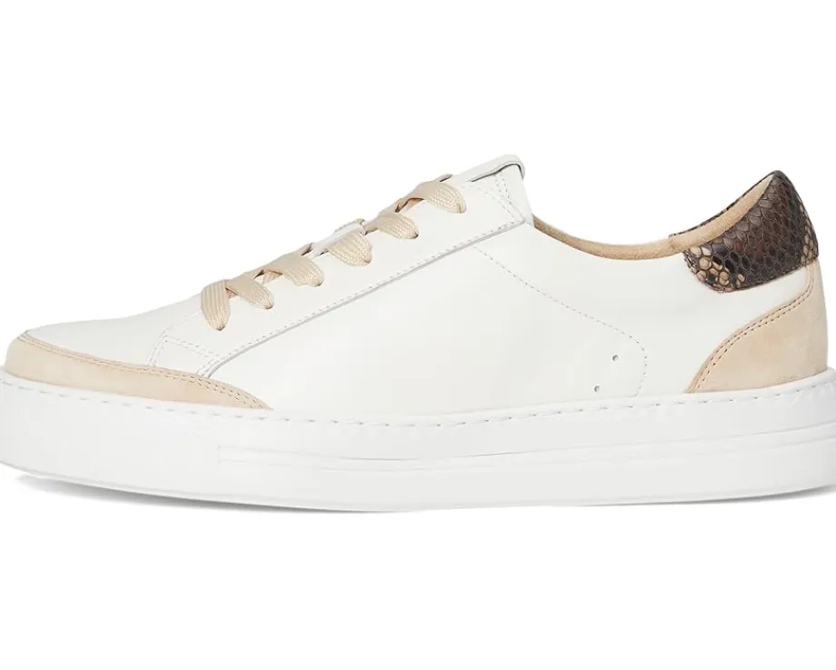 Vaneli Ying White Nappa/Nude Suede Combo Best