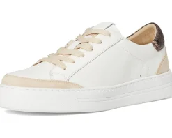 Vaneli Ying White Nappa/Nude Suede Combo Best