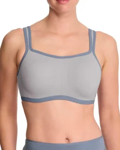 Natori Yogi Contour Convertible Sports Bra 731050 Mink/Country Blue New