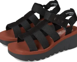 FLY LONDON YOJI198FLY Black/Brick Discount