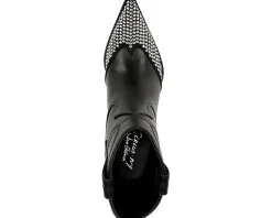 Circus NY by Sam Edelman Yolanda Black Leather Stud Clearance