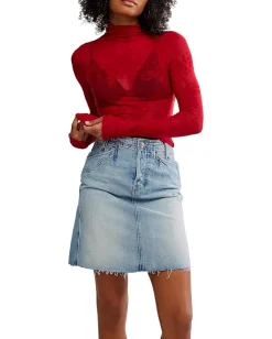 Free People You Decide Long Sleeve Deep Cherry Online