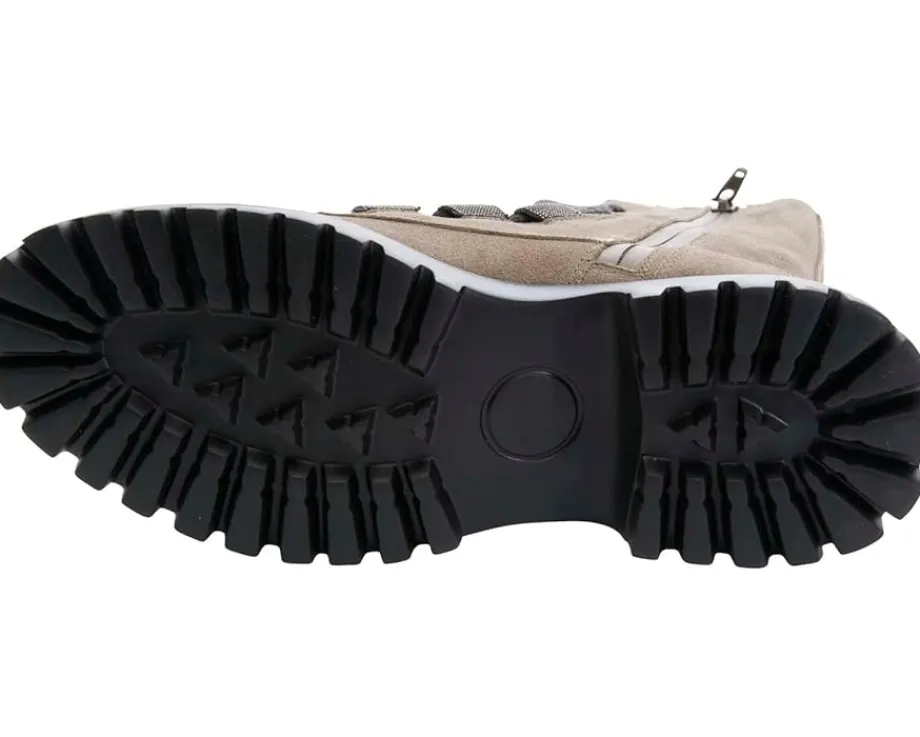 Vaneli Zabou Dark Taupe Waterproof Suede Sale