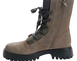 Vaneli Zabou Dark Taupe Waterproof Suede Sale