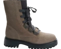 Vaneli Zabou Dark Taupe Waterproof Suede Sale