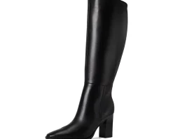 Nine West Zazz Wide Calf Black Leather Best