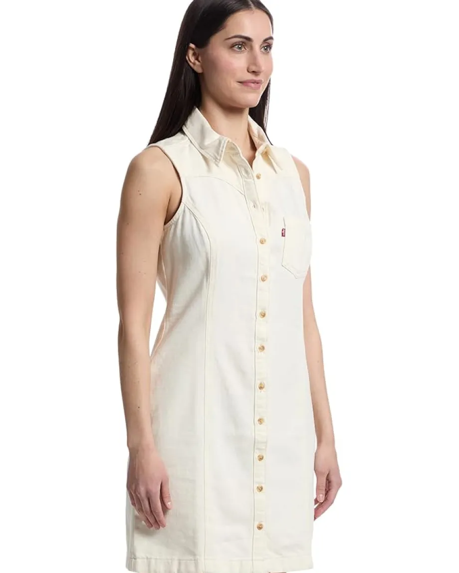 Women Levi's® Premium Zeda Denim Sleeveless Dress