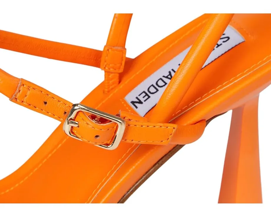 Steve Madden Zenn Orange Leather Online