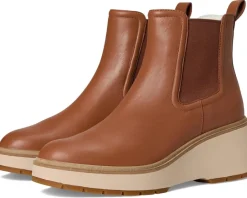Women Cole Haan Zerogrand Cityquest Waterproof Wedge Boots