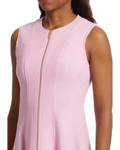 Women Calvin Klein Zipper Front Aline Dress