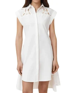 AllSaints Zola Dress Snow White Best