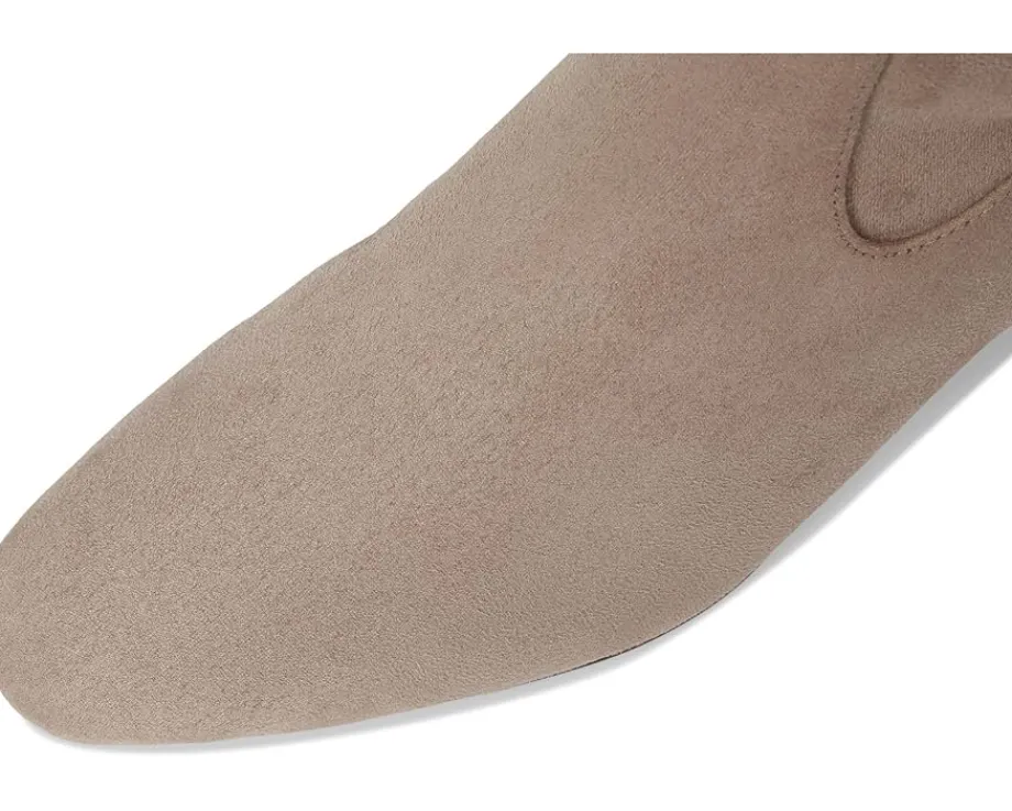 Vaneli Zovy Taupe Punto Stretch Suede New