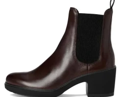 ECCO Zurich Buckle Ankle Boot Potting Soil Hot